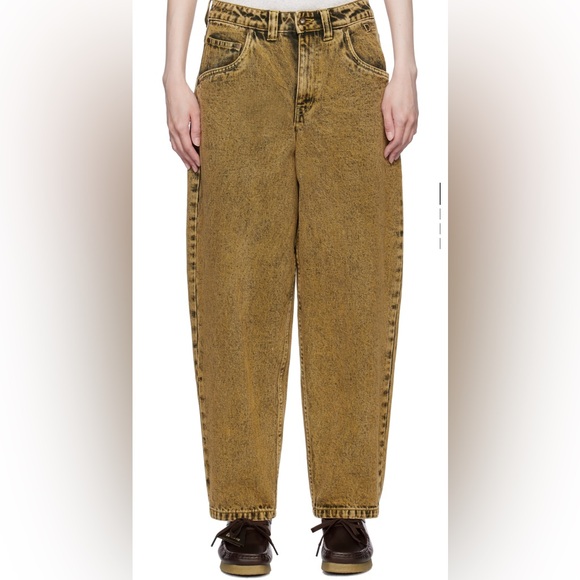 Dime Yellow Classic Baggy Jeans - Picture 5 of 10